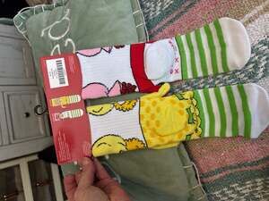 Strawberry Shortcake Lemon Meringue Socks